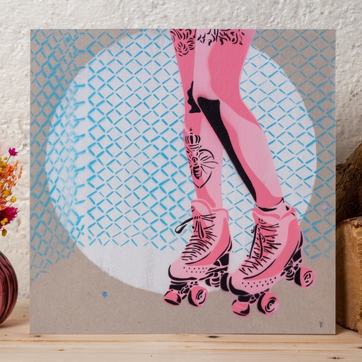 [OR2503] Original - Souvenir lointain - 25x25cm