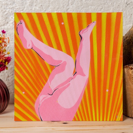 [OR1903] Original - Vive les vacances - 19x19cm