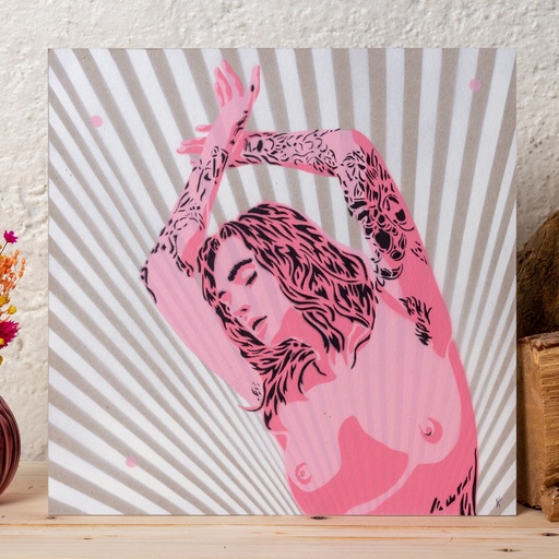 [OR2501] Original - Petite curiosité - 25x25cm